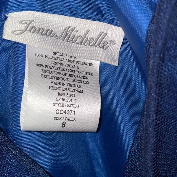 Brand New WithOut Tag girls size 8 sleeveless floral shiny painted net dress - Picture 4 of 8